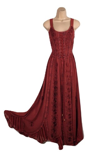 Maxi summer dress corset pagan - maxi,