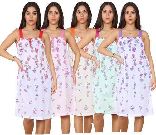 Ladies strappy nightdress - strappy,
