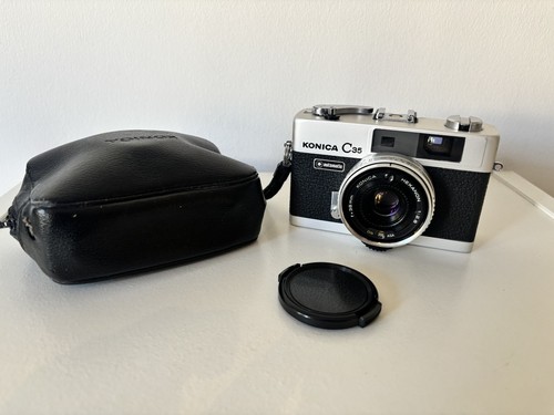 Konica c35 rangefinder camera - c35,