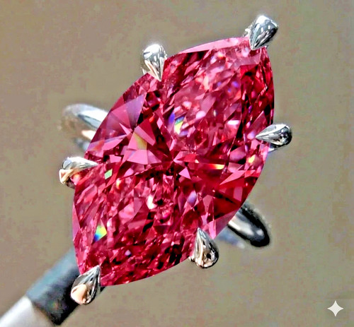 Rare certified pink - 7.75,