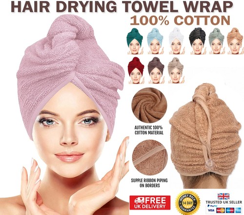 100 cotton hair towel drying - towel,