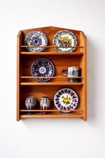 Vintage Wooden Wall Shelf