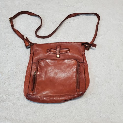 Marta ponti brown - brown, leather