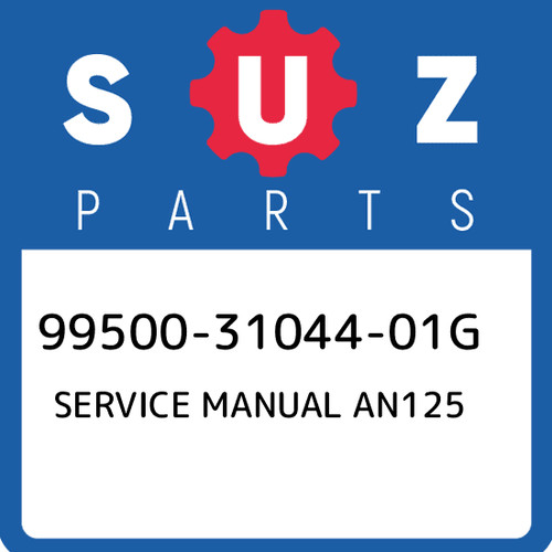 99500 31044 01g suzuki - suzuki, service