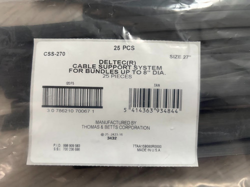 500 cable ties thomas betts - &,