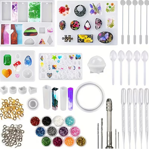 141pcs epoxy resin silicone - resin,