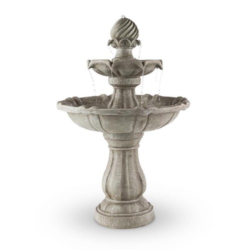 Fountain baroque birdbath - baroque,