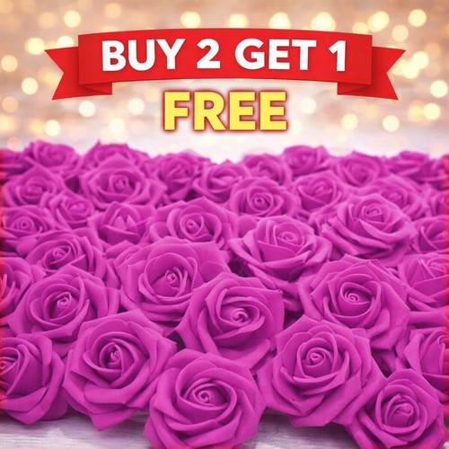 6cm foam rose - 6cm, flowers