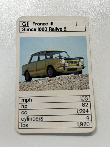 Ace trump card game cars - ace., game-cars