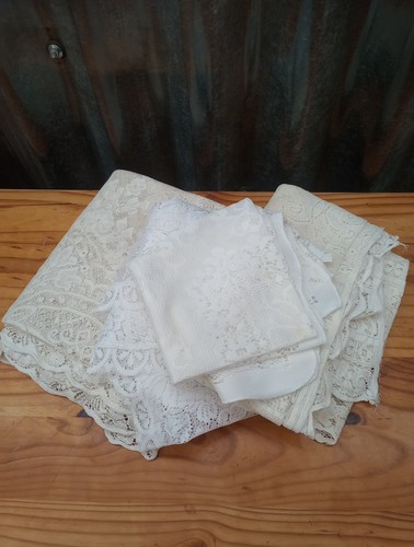 Vintage lace tablecloths 4 - vintage,