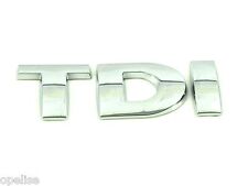 Genuine New VOLKSWAGEN TDI BADGE Emblem Golf Passat Polo Touran Tiguan Touareg