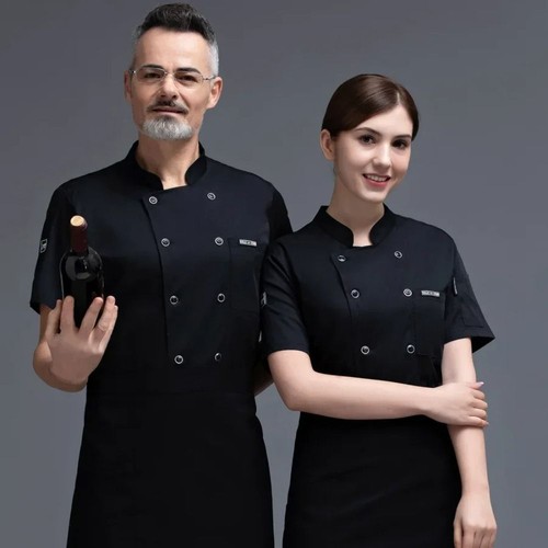 Chefs jacket unisex short - chefs,