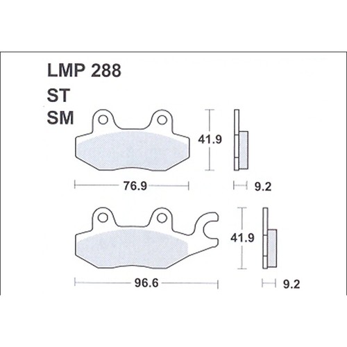 Athena brake pads for - athena,