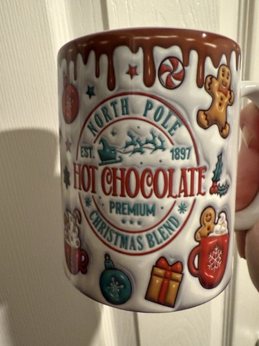 North pole hot chocolate mug - hot,