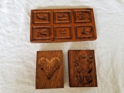 Vintage wooden candy butter - 3,