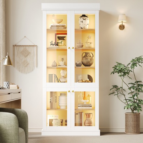 Tall display cabinet - tall, led