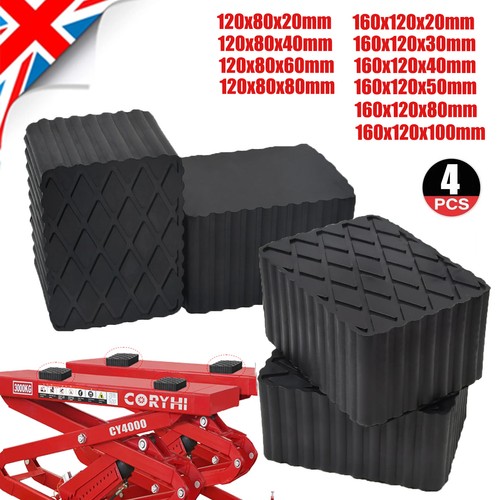Ramp jacking rubber blocks - jacking,