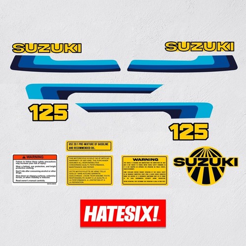 Sticker decal suzuki - suzuki, rm