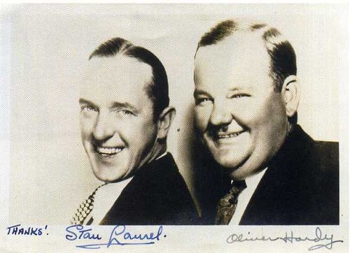 Stan laurel oliver - laurel, &