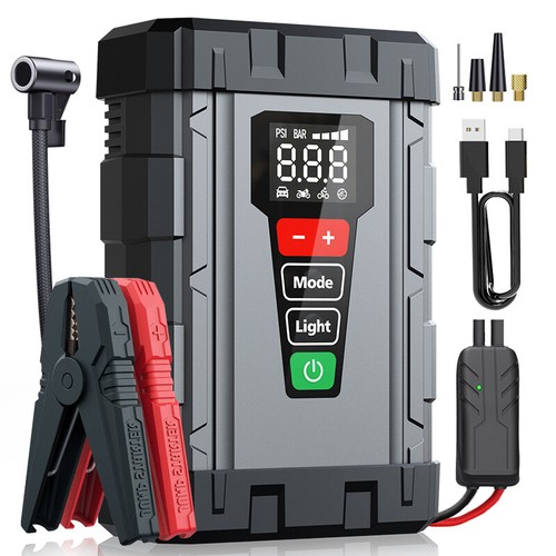 8000a car jump starter with - jump,