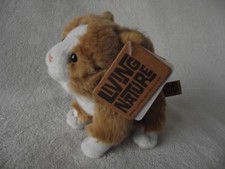 5" LIVING NATURE GINGER CAT KITTEN SOFT TOY WITH TAGS