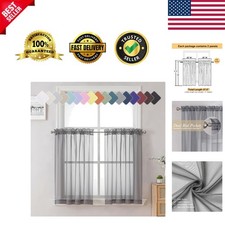 Charcoal Grey Sheer Kitchen