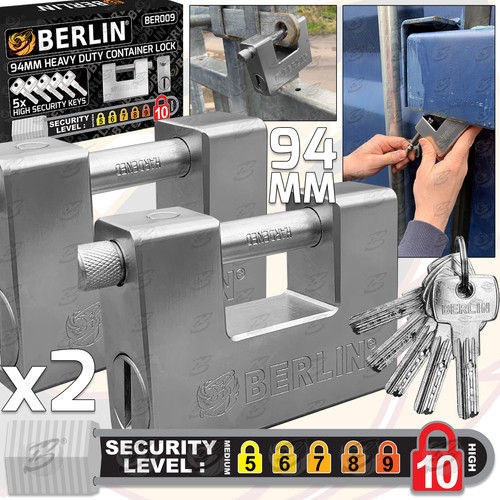 Shipping container lock heavy - shipping,