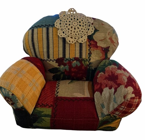 Patchwork fabric stuffed - patchwork, arm