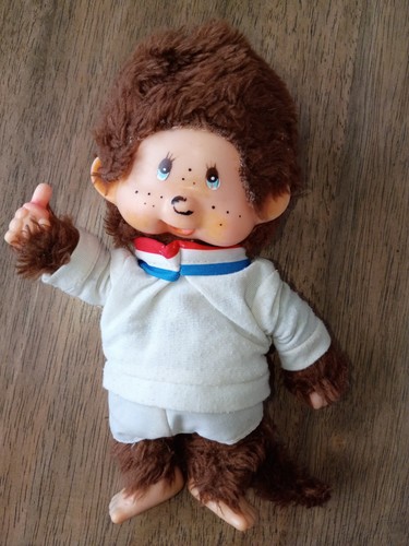 Vintage monchhichi 1974 blue - monchhichi,