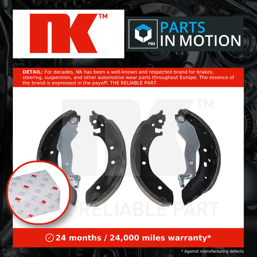Brake shoes set fits rover - set, 216