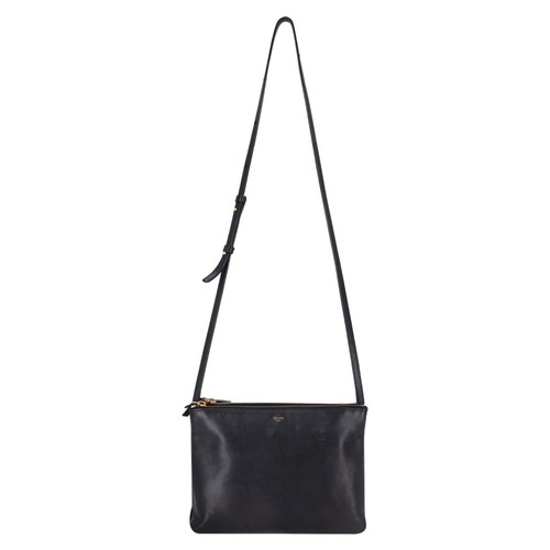 Celine trio leather - leather, large