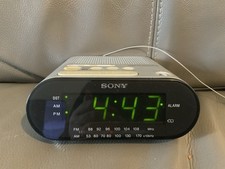 Sony ICF-C218 Dream Machine FM/AM Alarm Clock Radio Fully Working