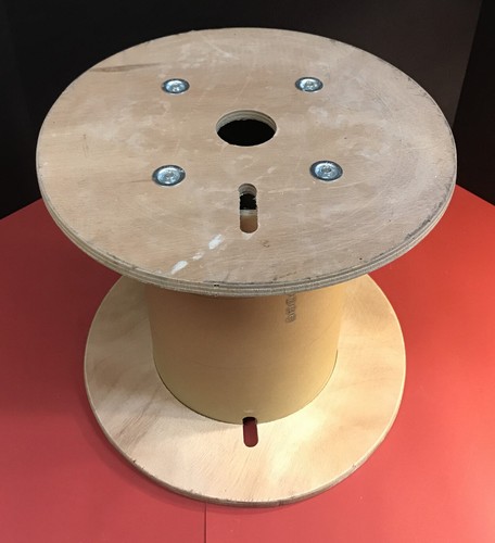 Wooden cable spool - 13",