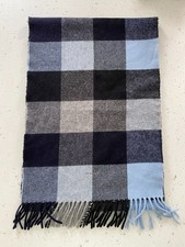 GANT Blue Checked 100% Wool
