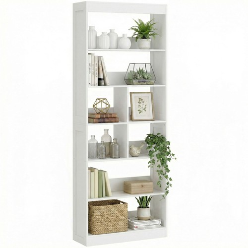 Homcom bookcase tier - homcom, bookcase,