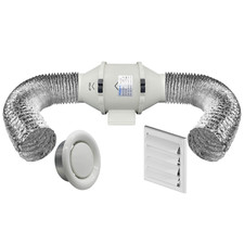 4" Inline Bathroom Extractor