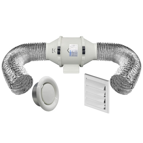 Inline bathroom extractor - bathroom,