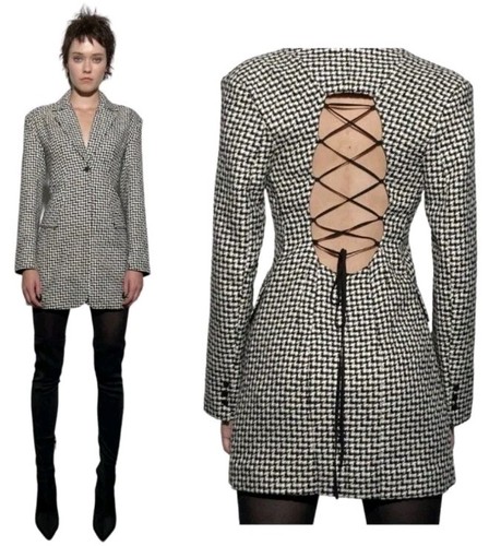 Nwot zara szl houndstooth - zara,