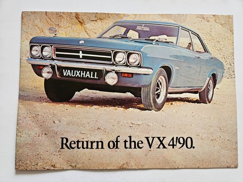 Vauxhall vx4 sales brochure - vx4/90,
