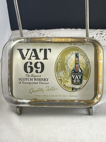 Vintage glass vat - vat, scottish