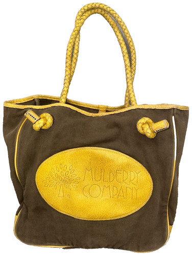 Vintage mulberry canvas and - mulberry,
