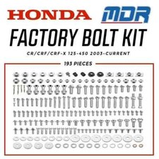 MDR Honda CR / CRF Pro Pack Bolt Kit - Factory Style Fasteners (00-Current)