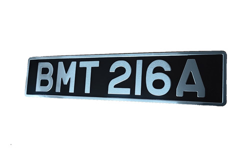 James bond 007 - bond, plate