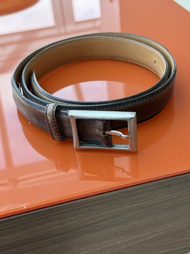 Berluti belt grey brown - belt,