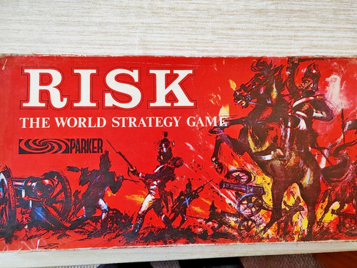 Vintage risk board - risk, game