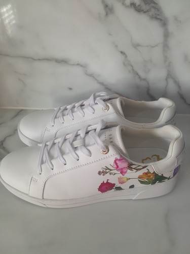 Ted baker white floral leather - ted,