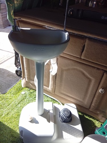 Portable camping sink with - portable,