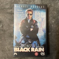 Black Rain Big Box VHS tape