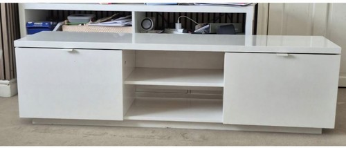 Ikea unit high gloss white - ikea,