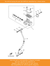 YAMAHA Master Cylinder Sub